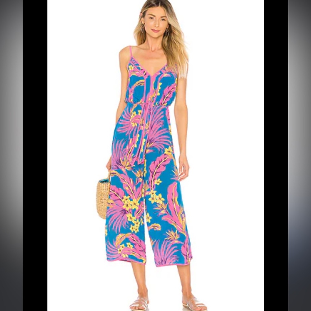 x REVOLVE Crista Jumpsuit in Wild Freesia